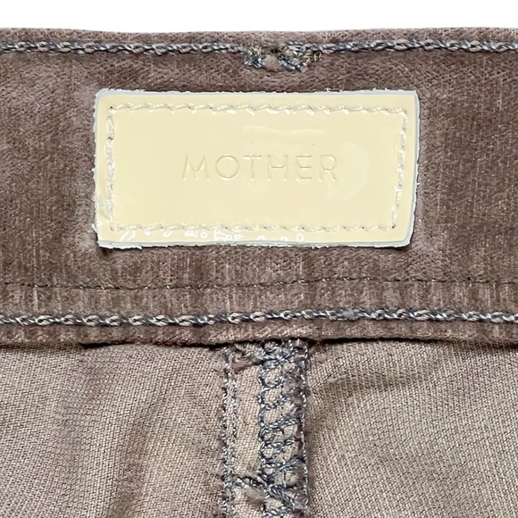 Mother The Curfew Velvet Low Rise Flare Pants Size 28 - Picture 7 of 13